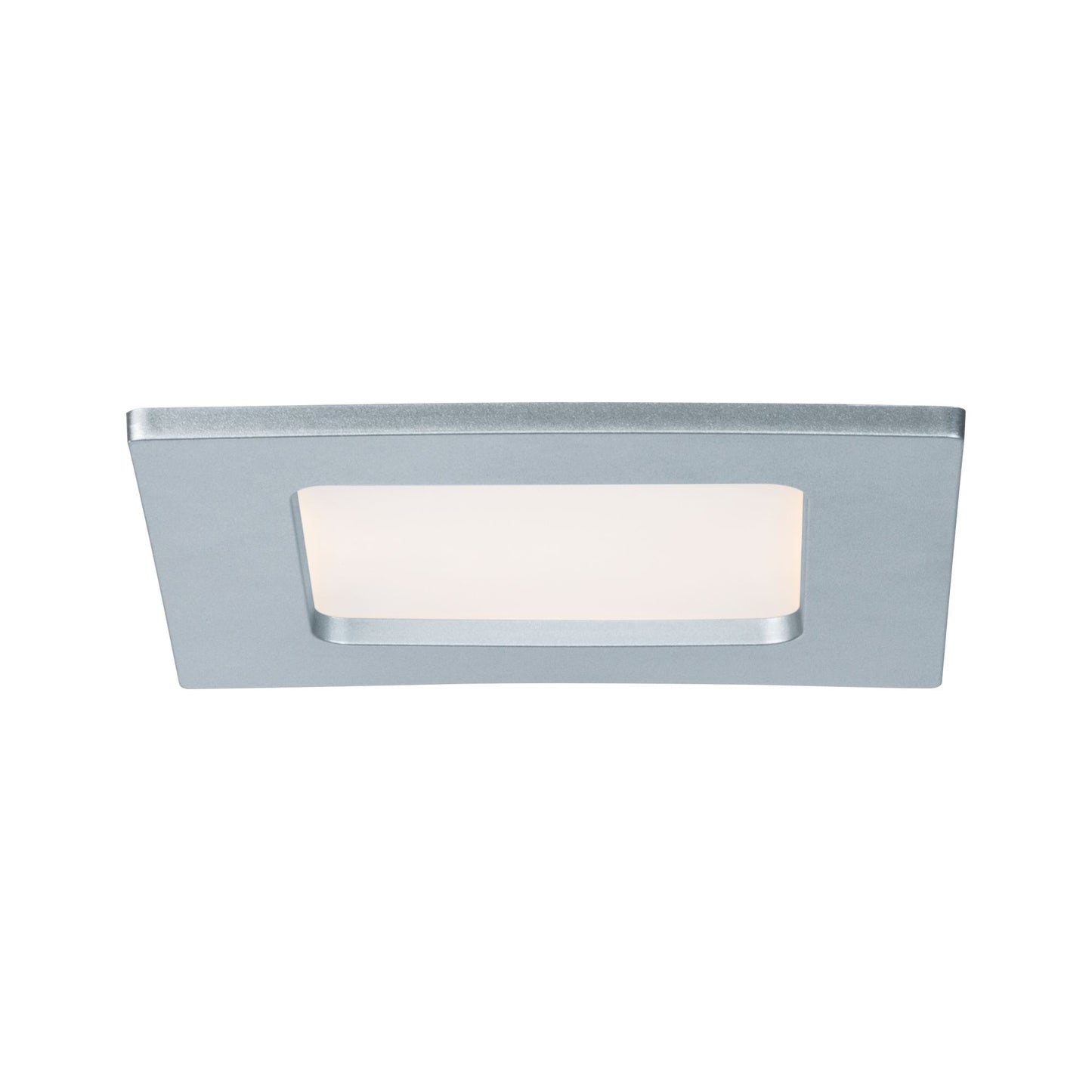 Paulmann Quality EBL Set Panel eckig LED 1x6W 2700K 230V 115x115mm Chr m/Kunststoff