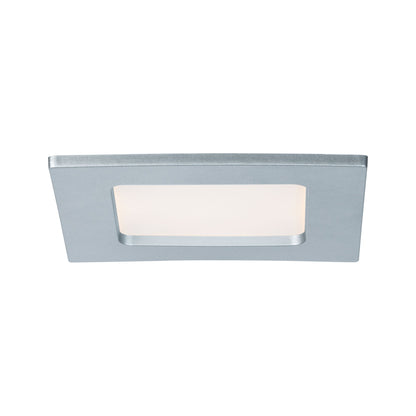 Paulmann Quality EBL Set Panel eckig LED 1x6W 2700K 230V 115x115mm Chr m/Kunststoff