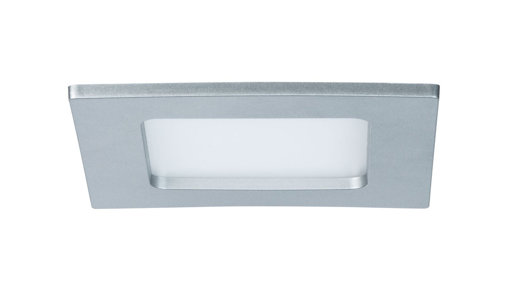 Paulmann Quality EBL Set Panel eckig LED 1x6W 2700K 230V 115x115mm Chr m/Kunststoff