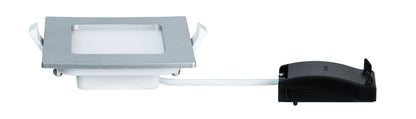 Paulmann Quality EBL Set Panel eckig LED 1x6W 2700K 230V 115x115mm Chr m/Kunststoff