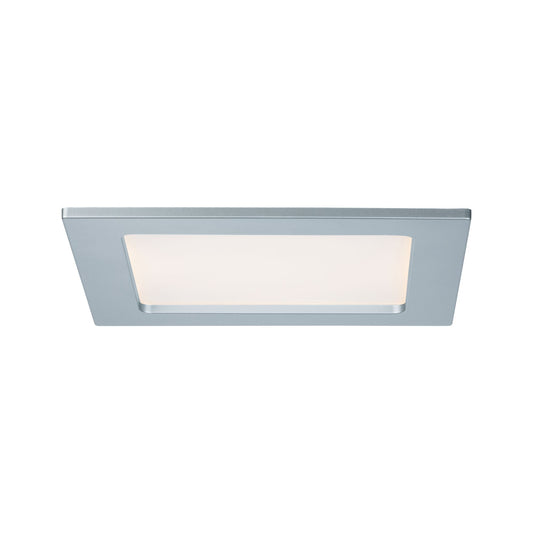 Paulmann Quality EBL Set Panel eckig LED 1x12W 2700K 230V 165x165mm Chr m/Kunststoff