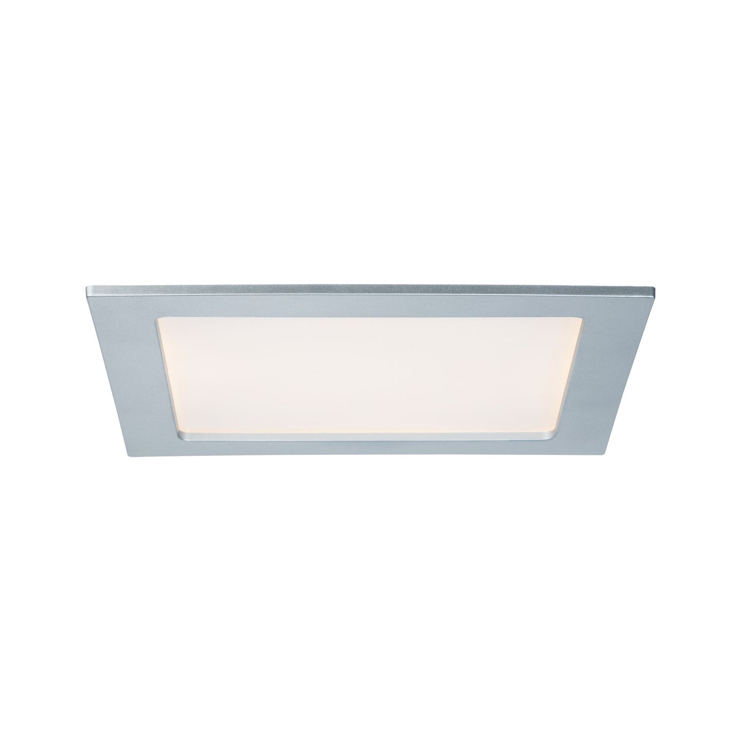 Paulmann Quality EBL Set Panel eckig LED 1x18W 2700K 230V 220x220mm Chr m/Kunststoff