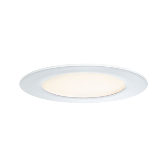 Paulmann Premium EBL Set Panel rund LED 1x6,5W 2700K 7VA 230V/350mA 120mm Ws matt/Alu