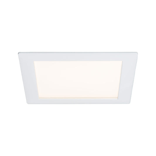 Paulmann Premium EBL Set Panel eckig LED 1x6,5W 2700K 7VA 230V/350mA 120mm Ws matt/Alu