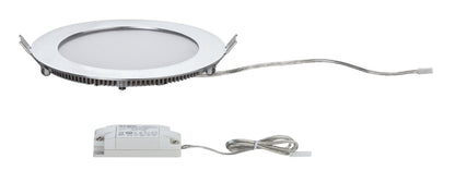 Paulmann Premium EBL Set Panel rund LED 1x6,5W 2700K 7VA 230V/350mA 120mm Eisen geb