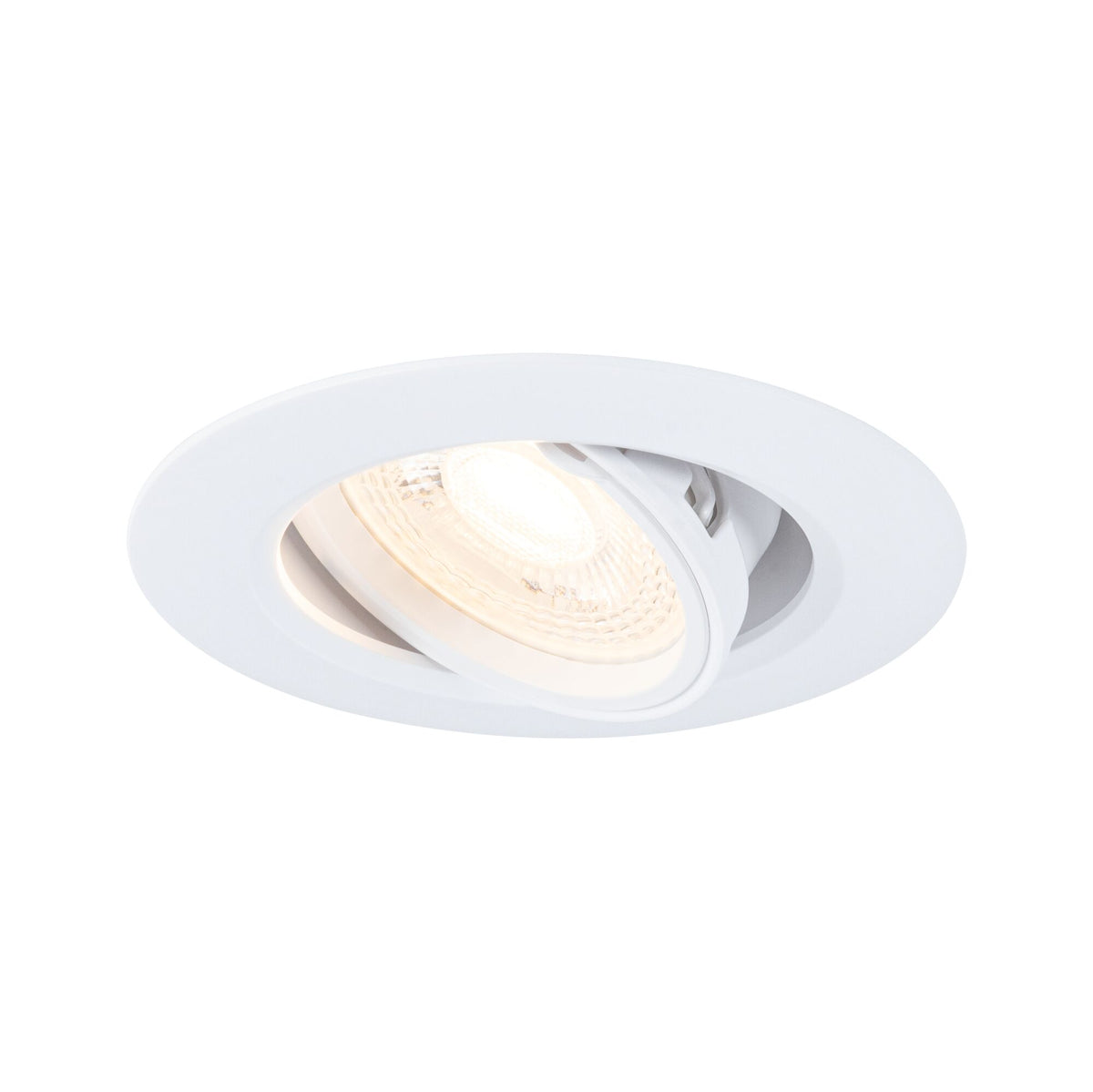 Paulmann Einbauleuchte  3er-Set schwenkbar rund 90mm 30° GU10 max. 3x10W  230V dimmbar  Weiß