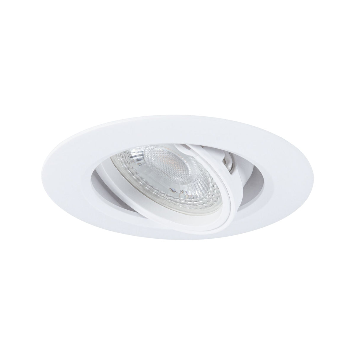 Paulmann Einbauleuchte  3er-Set schwenkbar rund 90mm 30° GU10 max. 3x10W  230V dimmbar  Weiß
