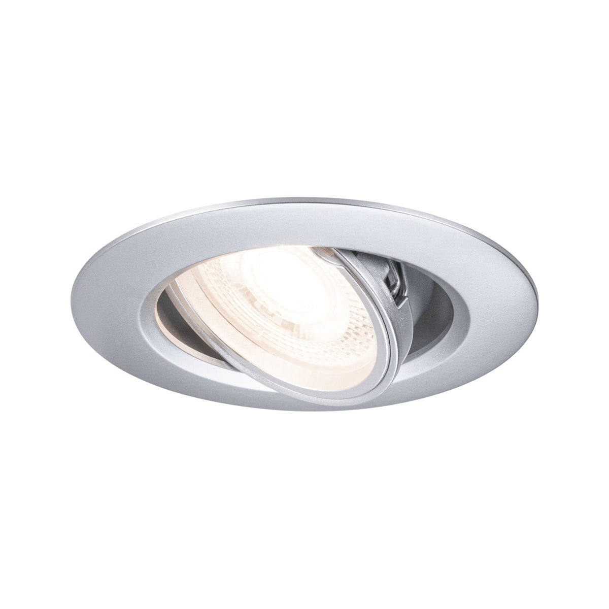 Paulmann Einbauleuchte  3er-Set schwenkbar rund 90mm 30° GU10 max. 3x10W  230V dimmbar  Chrom matt