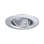 Paulmann Einbauleuchte  3er-Set schwenkbar rund 90mm 30° GU10 max. 3x10W  230V dimmbar  Chrom matt