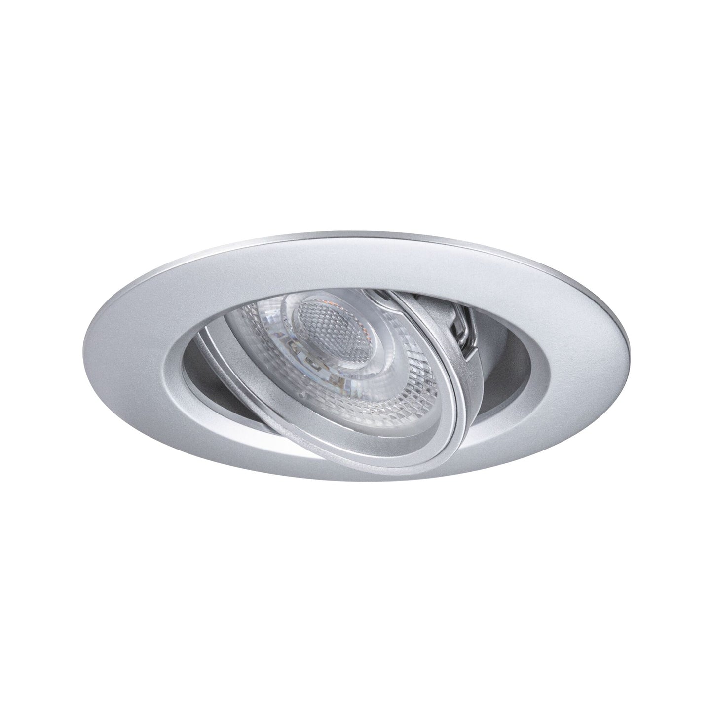 Paulmann Einbauleuchte  3er-Set schwenkbar rund 90mm 30° GU10 max. 3x10W  230V dimmbar  Chrom matt