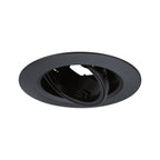 Paulmann Einbauleuchte  3er-Set schwenkbar rund 90mm 30° GU10 max. 3x10W  230V dimmbar  Schwarz
