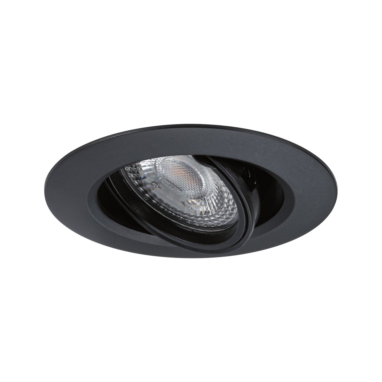Paulmann Einbauleuchte  3er-Set schwenkbar rund 90mm 30° GU10 max. 3x10W  230V dimmbar  Schwarz