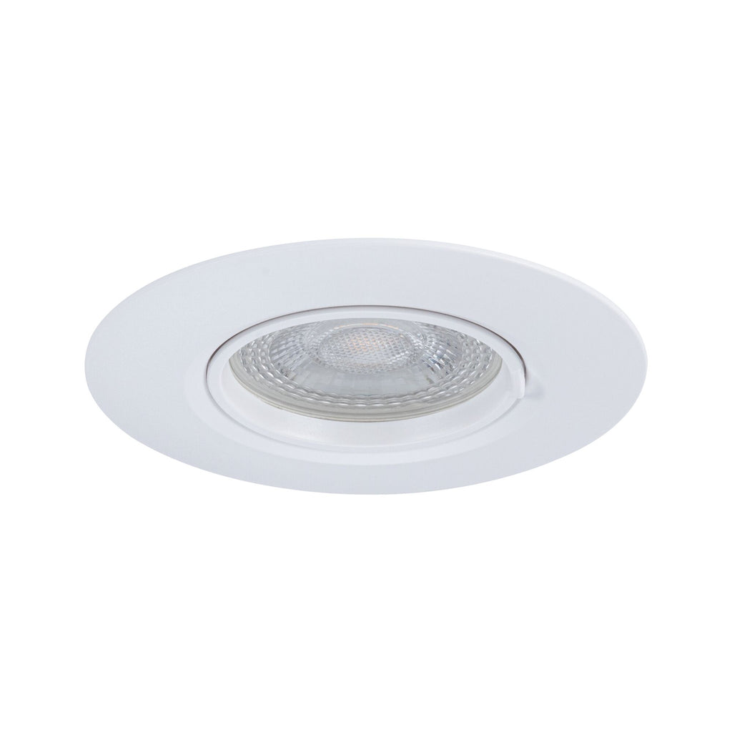 Paulmann Einbauleuchte  3er-Set starr rund 90mm  GU10 max. 3x10W  230V dimmbar  Weiß