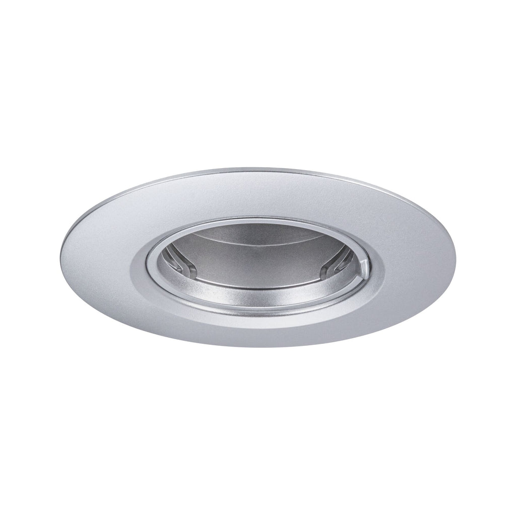 Paulmann Einbauleuchte  3er-Set starr rund 90mm  GU10 max. 3x10W  230V dimmbar  Chrom matt