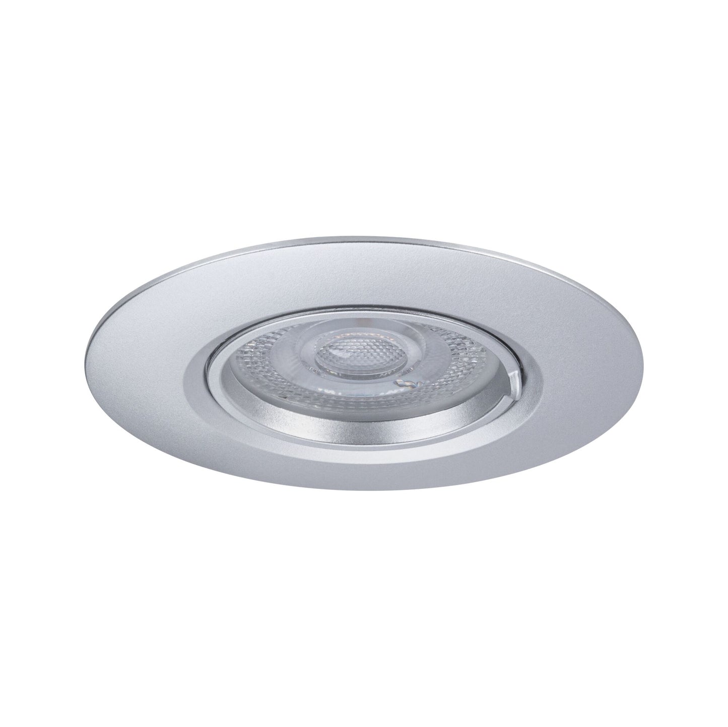 Paulmann Einbauleuchte  3er-Set starr rund 90mm  GU10 max. 3x10W  230V dimmbar  Chrom matt