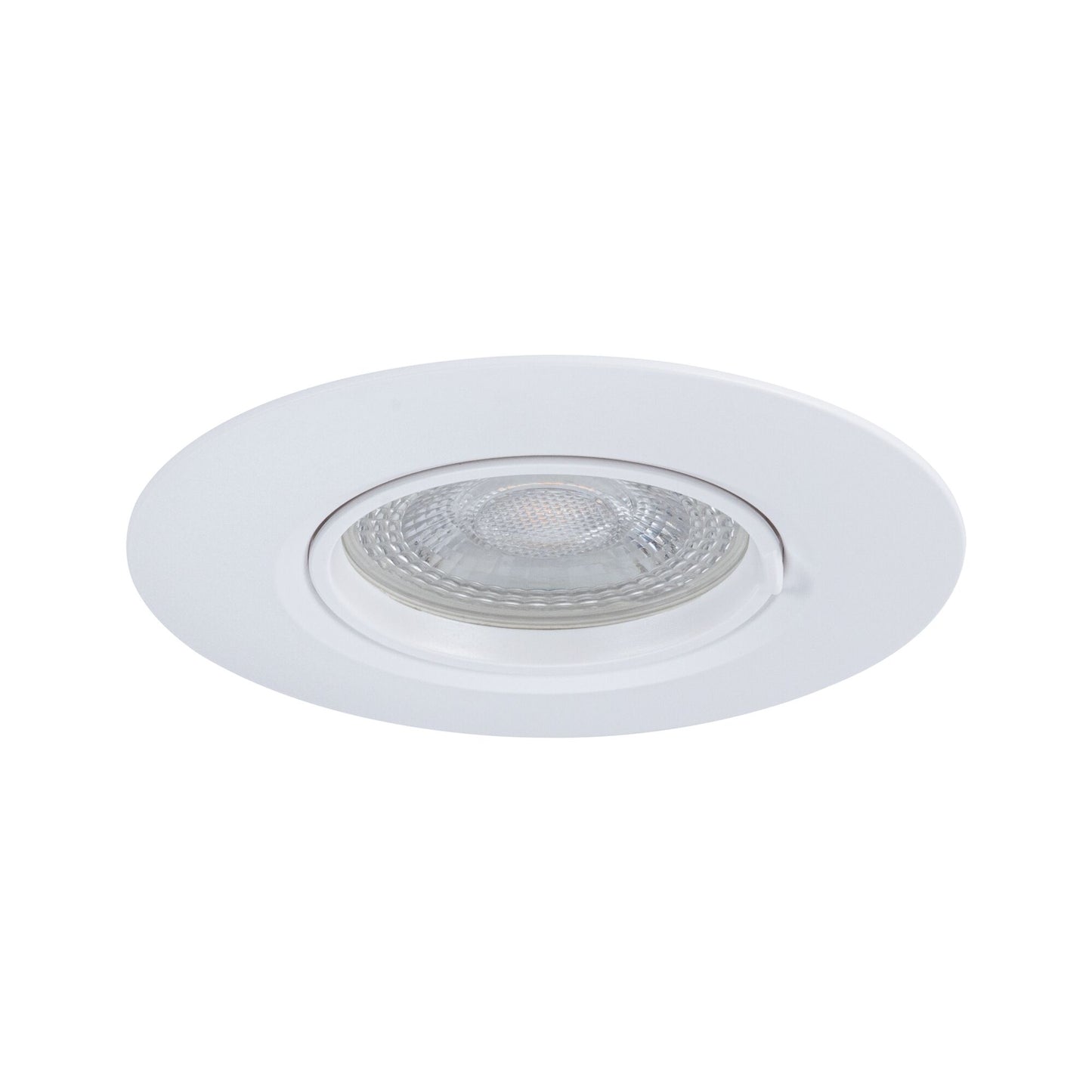 Paulmann Einbauleuchte  10er-Set starr rund 90mm  GU10 max. 10x10W  230V dimmbar  Weiß