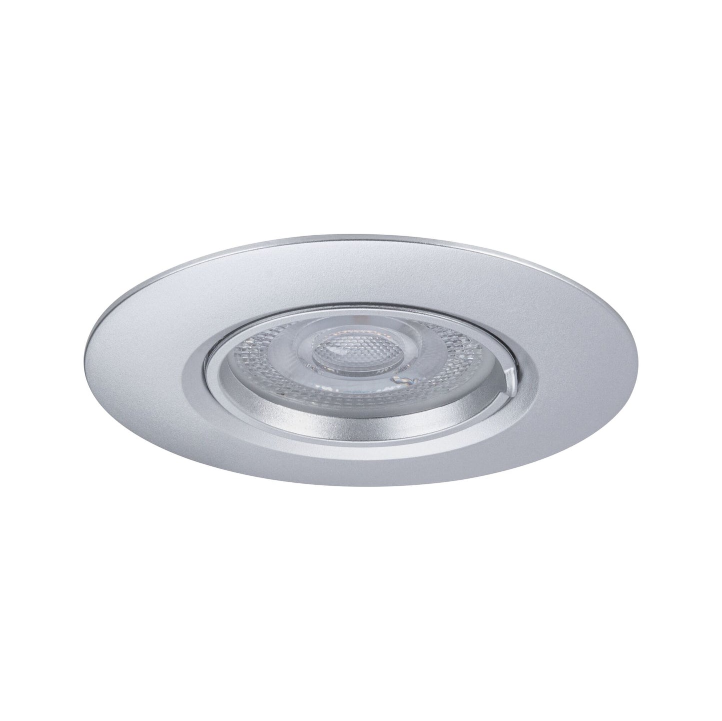 Paulmann Einbauleuchte  10er-Set starr rund 90mm  GU10 max. 10x10W  230V dimmbar  Chrom matt