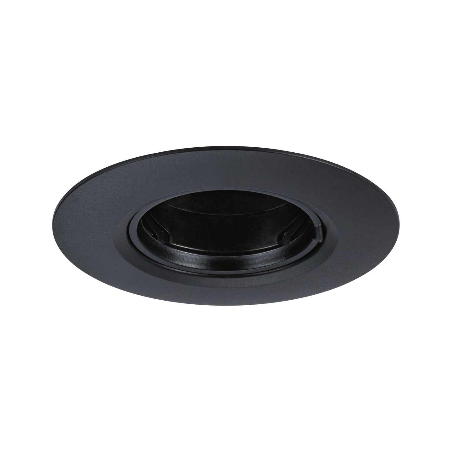 Paulmann Einbauleuchte  10er-Set starr rund 90mm  GU10 max. 10x10W  230V dimmbar  Schwarz