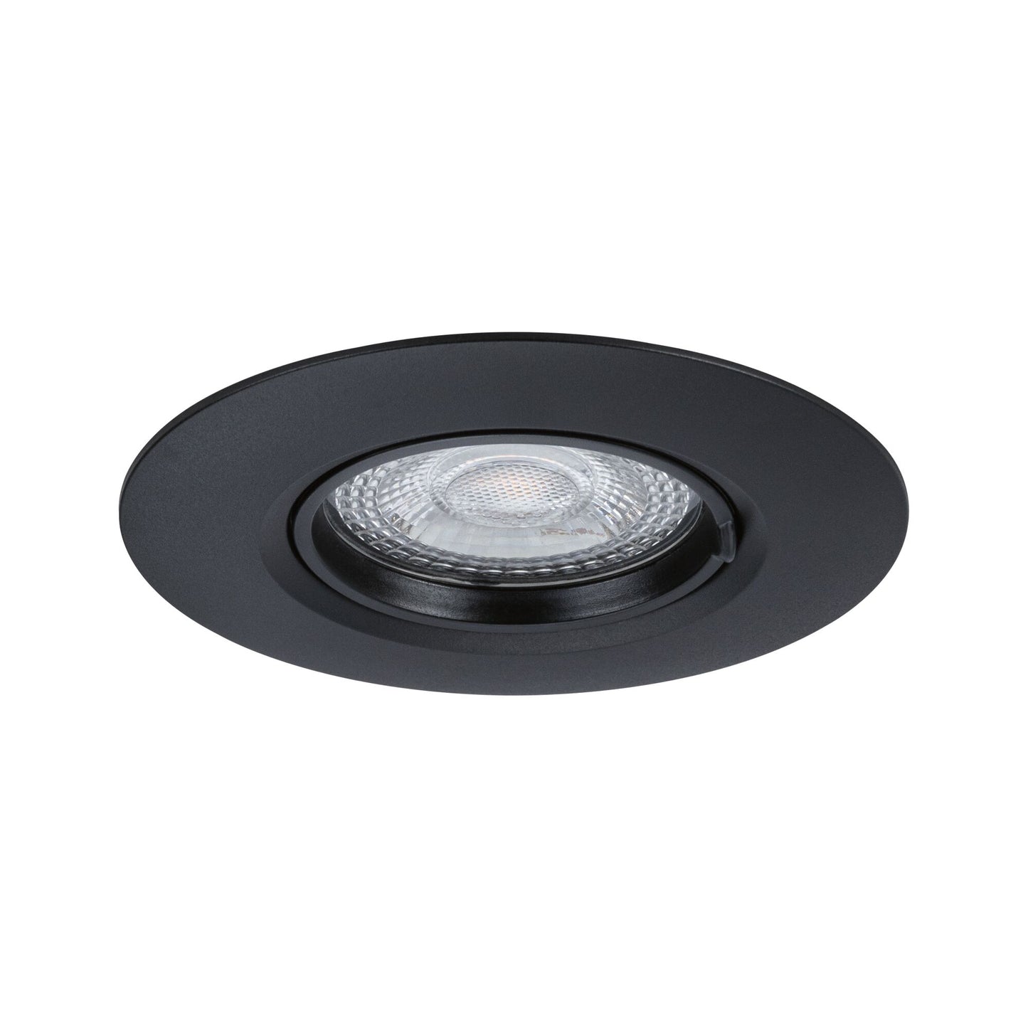 Paulmann Einbauleuchte  10er-Set starr rund 90mm  GU10 max. 10x10W  230V dimmbar  Schwarz