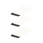 Paulmann LED Unterschrankleuchte Bredo Näherungsensor 3er-Set 3x2,5W 80x190mm 3x180lm 230/12V  Schwarz