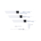 Paulmann LED Unterschrankleuchte Bredo Näherungsensor 3er-Set 3x2,5W 80x190mm 3x180lm 230/12V  Schwarz