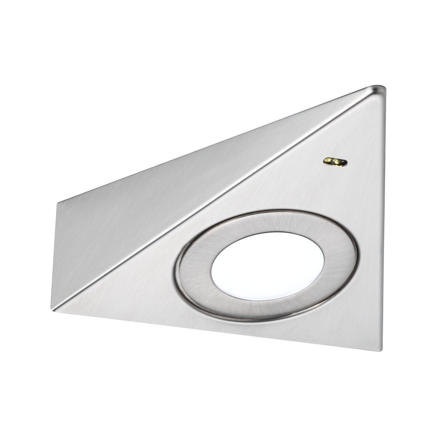 Paulmann LED Unterschrankleuchte Trias Näherungsensor 3er-Set 3x2,7W 135x132mm 3x185lm 230/12V  Eisen gebürstet