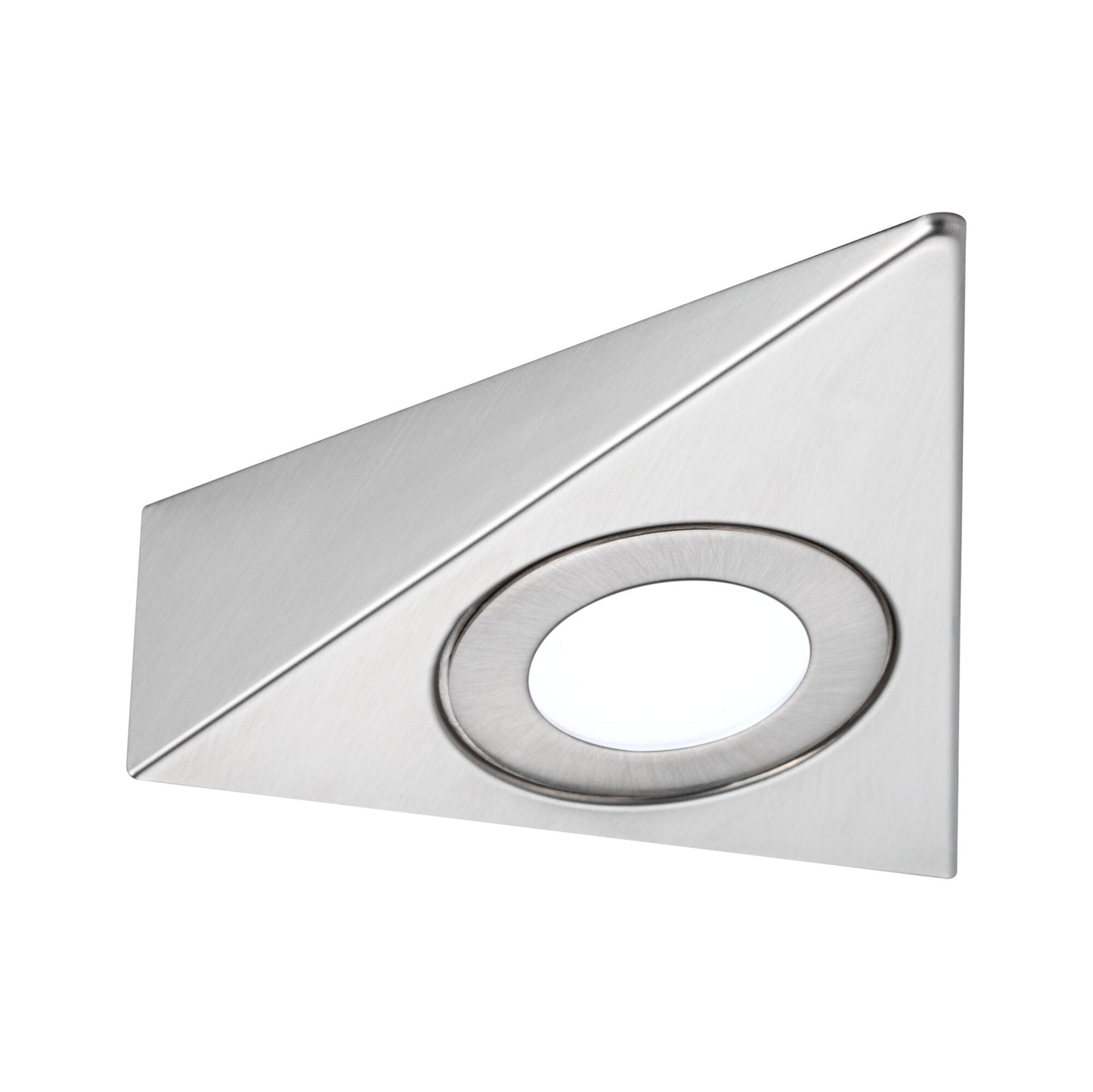 Paulmann LED Unterschrankleuchte Trias Näherungsensor 3er-Set 3x2,7W 135x132mm 3x185lm 230/12V  Eisen gebürstet