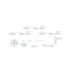 Paulmann LED Unterschrankleuchte Batuno 3x2,1W 70mm 3x180lm 230/24V  Weiß