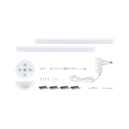Paulmann LED Unterschrankleuchte Barreo 2x3,3W 300x22mm 2x300lm 230/24V  Weiß
