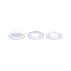 Paulmann LED Einbauleuchte Sormus Einzelleuchte IP65 rund 100mm  4,8W / 1,5W 560lm / 180lm 230V  3000K Weiß
