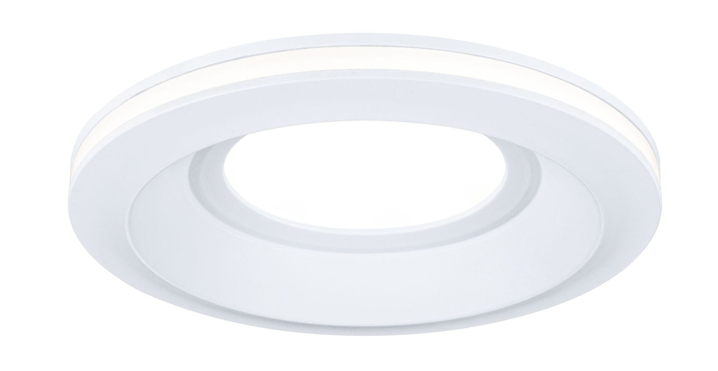 Paulmann LED Einbauleuchte Sormus 3er-Set IP65 rund 100mm  3x4,8W / 1,5W 560lm / 180lm 230V  3000K Weiß