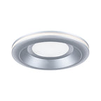 Paulmann LED Einbauleuchte Sormus 3er-Set IP65 rund 100mm  3x4,8W / 1,5W 560lm / 180lm 230V  3000K Chrom matt