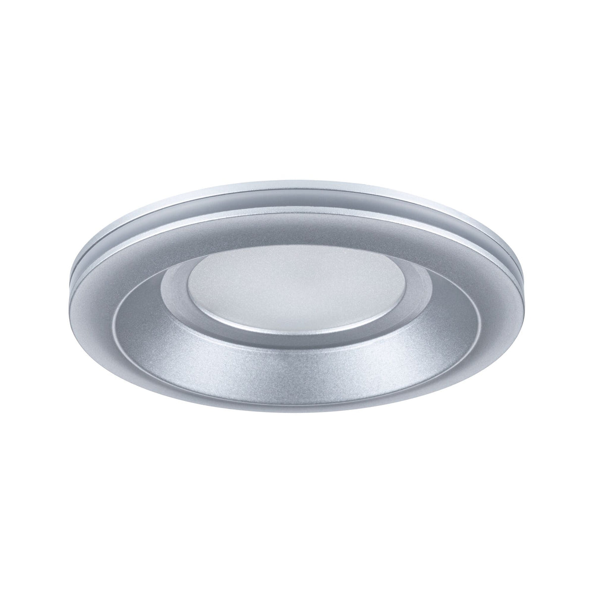 Paulmann LED Einbauleuchte Sormus 3er-Set IP65 rund 100mm  3x4,8W / 1,5W 560lm / 180lm 230V  3000K Chrom matt