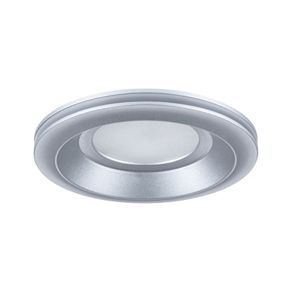 Paulmann LED Einbauleuchte Sormus 3er-Set IP65 rund 100mm  3x4,8W / 1,5W 560lm / 180lm 230V  3000K Chrom matt