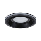 Paulmann LED Einbauleuchte Sormus Einzelleuchte IP65 rund 100mm  4,8W / 1,5W 560lm / 180lm 230V  3000K Schwarz