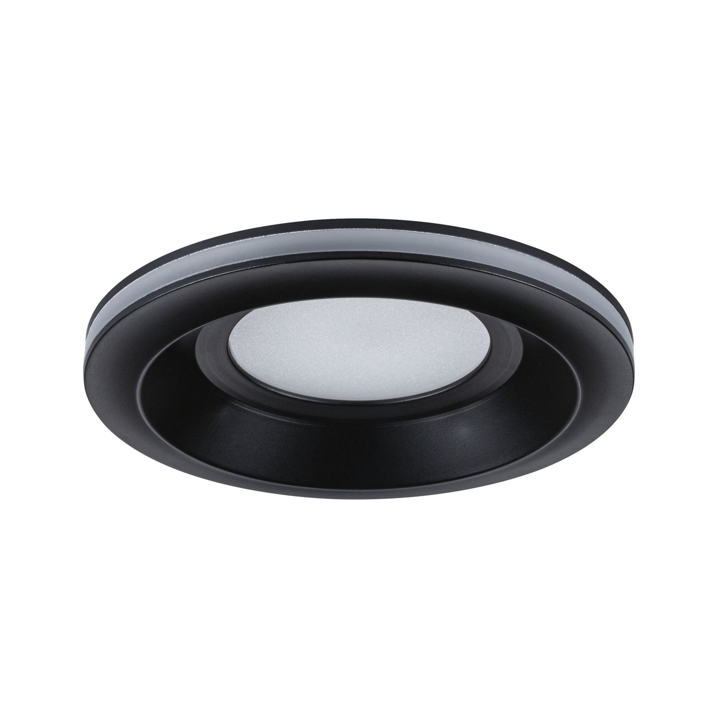 Paulmann LED Einbauleuchte Sormus 3er-Set IP65 rund 100mm  3x4,8W / 1,5W 560lm / 180lm 230V  3000K Schwarz