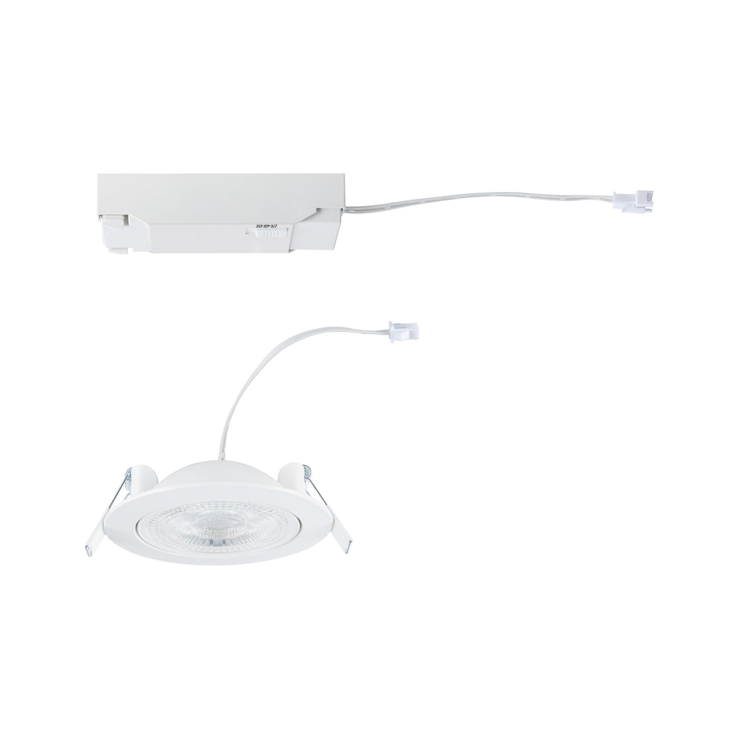 Paulmann LED Einbauleuchte Aumus Einzelspot White Select   rund 105mm 90°  5W 700lm 230V dimmbar 2700 - 6500K Weiß