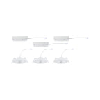 Paulmann LED Einbauleuchte Aumus 3er-Set White Select   rund 105mm 90°  3x5W 3x700lm 230V dimmbar 2700 - 6500K Weiß