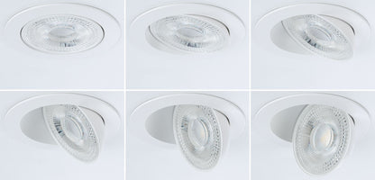 Paulmann LED Einbauleuchte Aumus 3er-Set White Select   rund 105mm 90°  3x5W 3x700lm 230V dimmbar 2700 - 6500K Weiß
