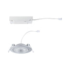 Paulmann LED Einbauleuchte Aumus Einzelspot White Select   rund 105mm 90°  5W 700lm 230V dimmbar 2700 - 6500K Chrom matt
