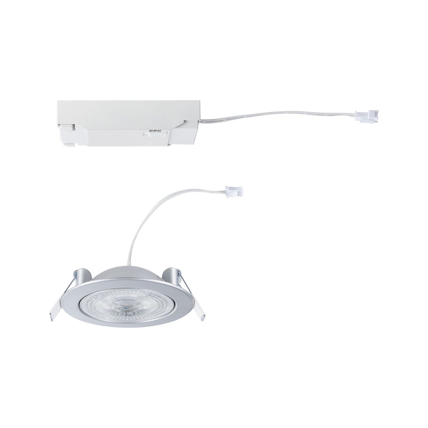 Paulmann LED Einbauleuchte Aumus Einzelspot White Select   rund 105mm 90°  5W 700lm 230V dimmbar 2700 - 6500K Chrom matt