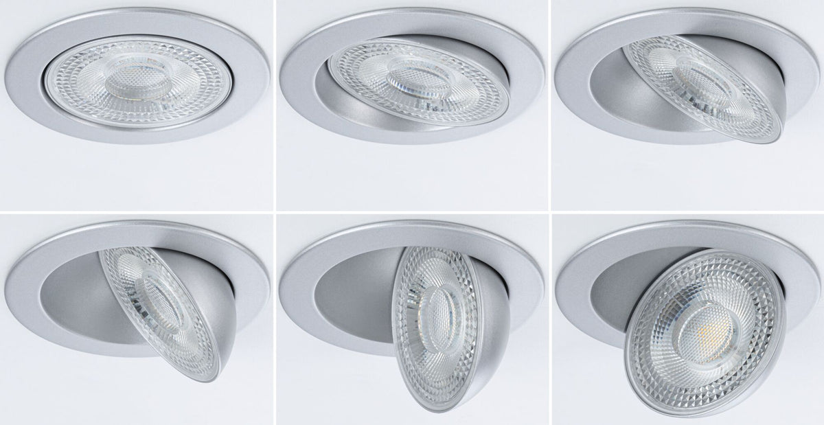 Paulmann LED Einbauleuchte Aumus Einzelspot White Select   rund 105mm 90°  5W 700lm 230V dimmbar 2700 - 6500K Chrom matt