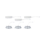 Paulmann LED Einbauleuchte Aumus 3er-Set White Select   rund 105mm 90°  3x5W 3x700lm 230V dimmbar 2700 - 6500K Chrom matt