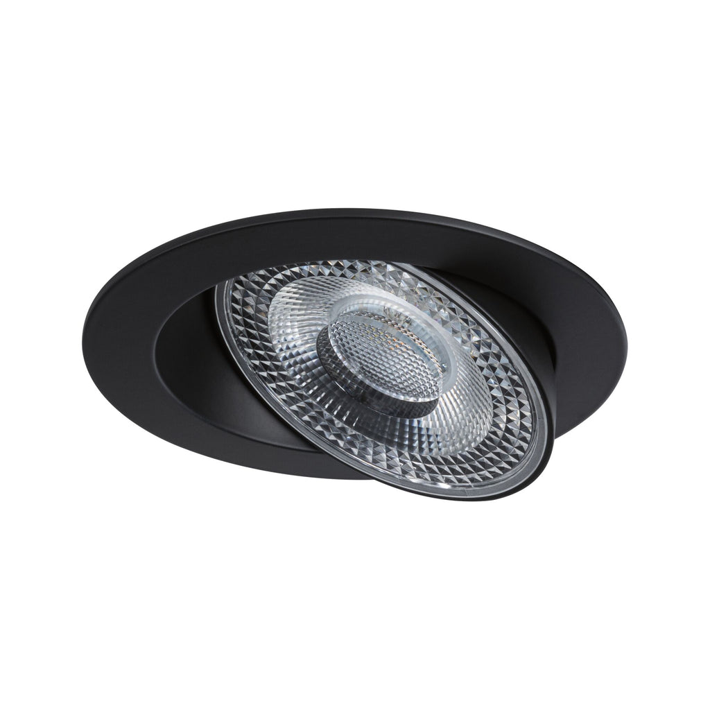 Paulmann LED Einbauleuchte Aumus Einzelspot White Select   rund 105mm 90°  5W 700lm 230V dimmbar 2700 - 6500K Schwarz
