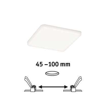 Paulmann EB Panel Veluna VariFit IP44 8,5W 4000K 125x125mm Kunststoff