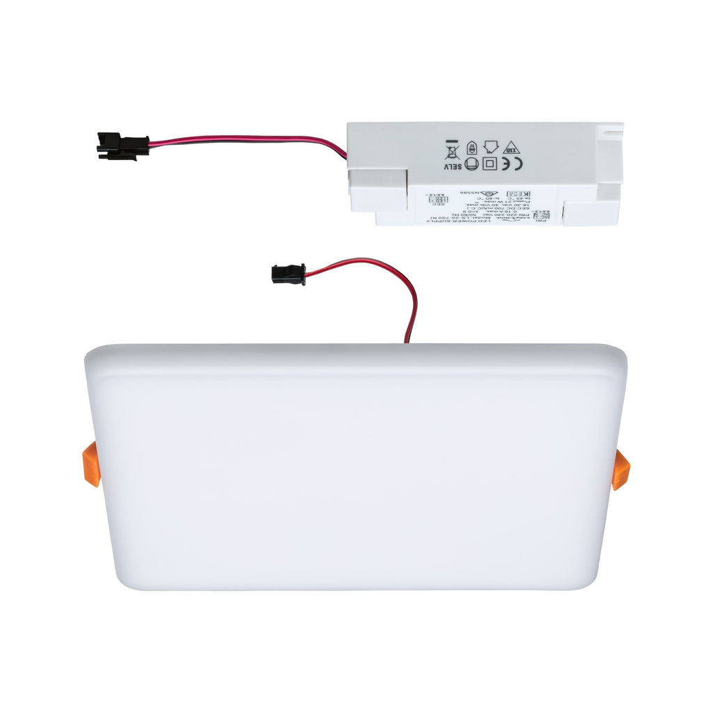 Paulmann EB Panel Veluna VariFit IP44 17,5W 4000K 185x185mm Kunststoff