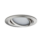 Paulmann LED Einbauleuchte Nova Coin  rund 84mm 50° RGBW+ 3x6W 3x500lm 230V Eisen gebürstet Aluminium
