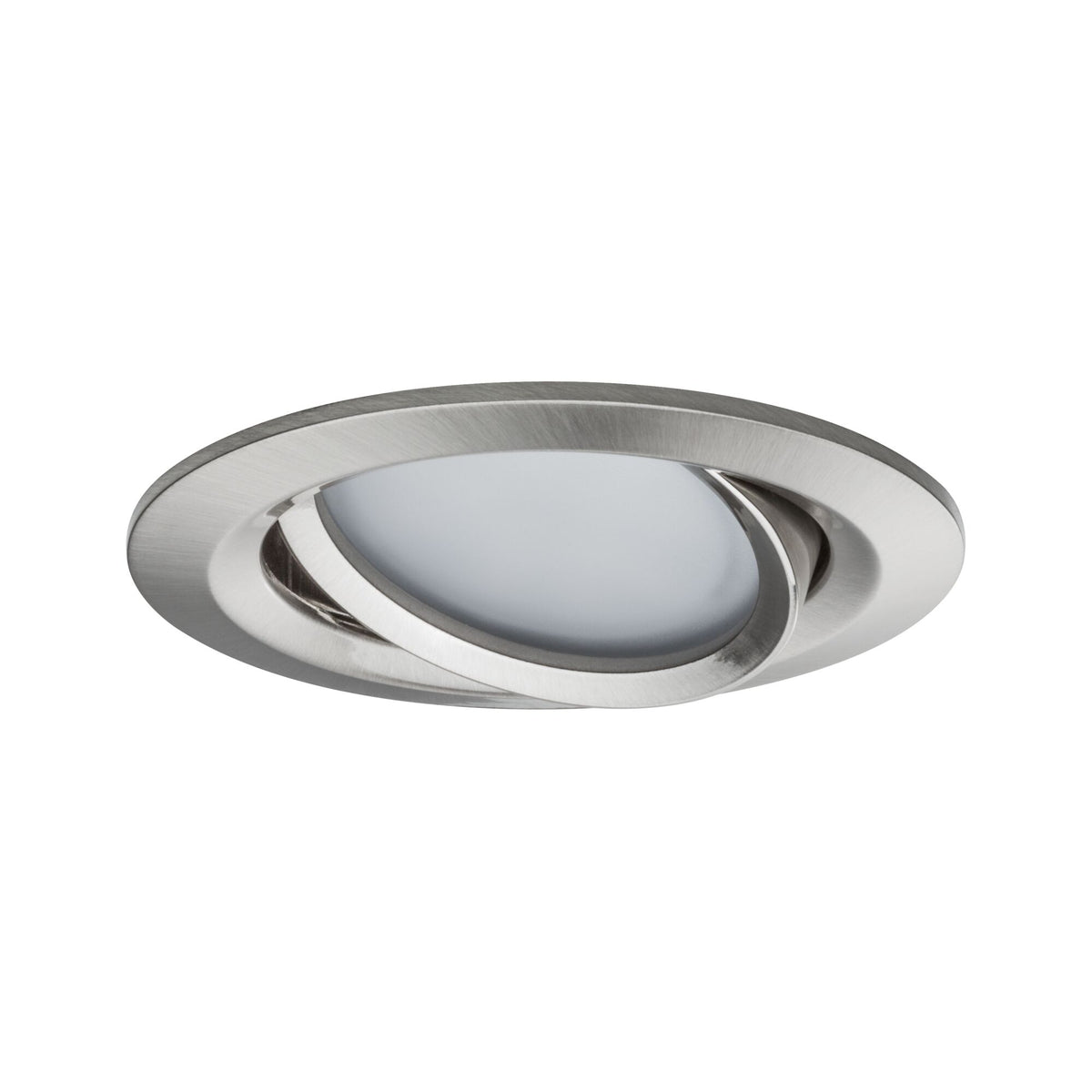 Paulmann LED Einbauleuchte Nova Coin  rund 84mm 50° RGBW+ 3x6W 3x500lm 230V Eisen gebürstet Aluminium