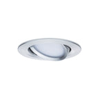 Paulmann LED Einbauleuchte Nova Coin  rund 84mm 50° RGBW+ 3x6W 3x500lm 230V Alu gedreht Aluminium