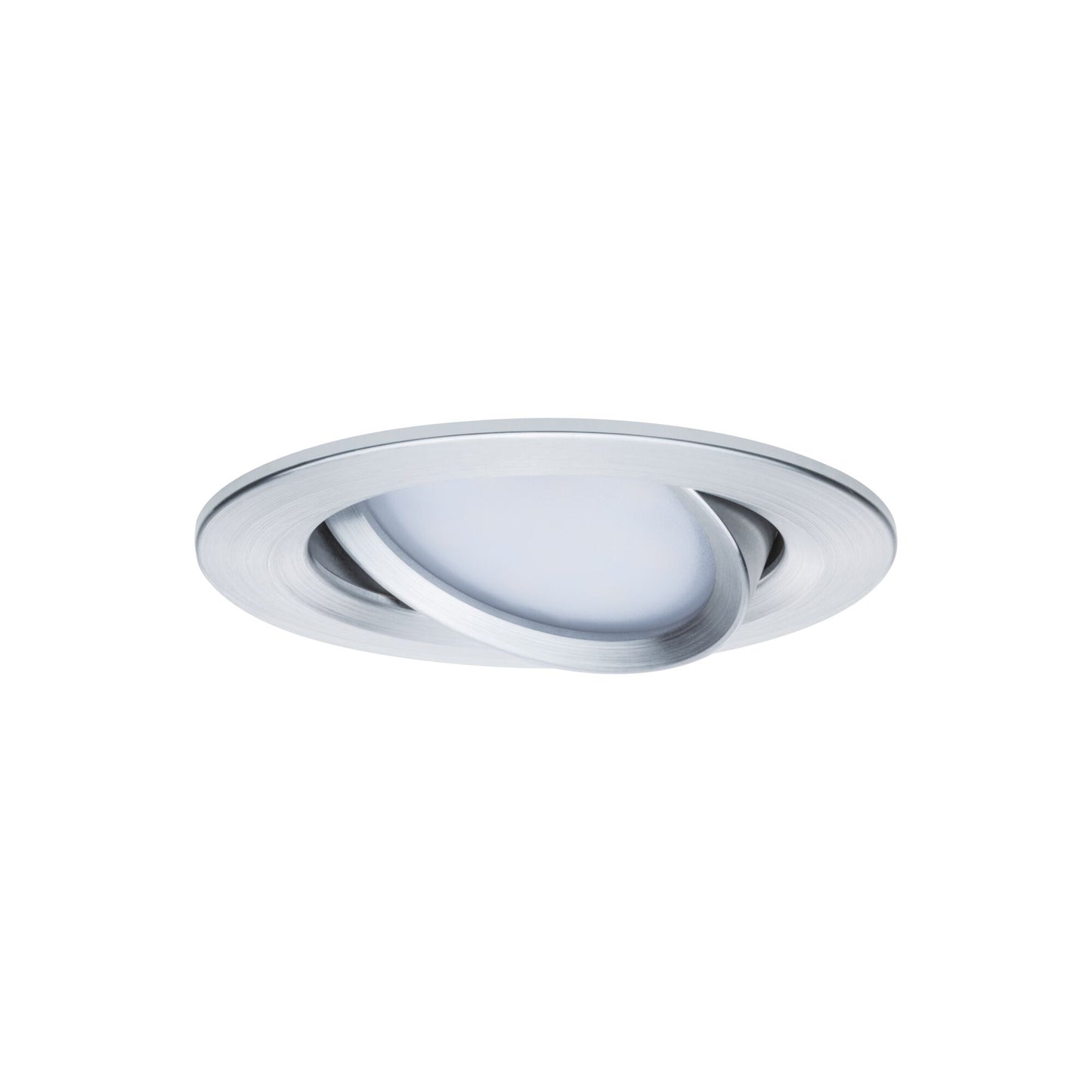 Paulmann LED Einbauleuchte Nova Coin  rund 84mm 50° RGBW+ 3x6W 3x500lm 230V Alu gedreht Aluminium